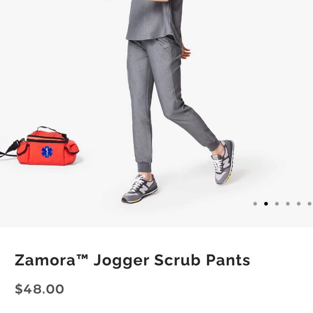 Figs Zamora Jogger Scrubs (Pants) Graphite S